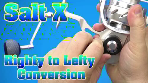 Tsunami Salt X: How to switch handle from left to right