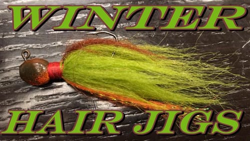 Hair Jigs for Winter Bass