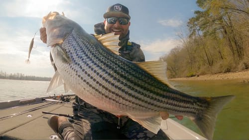 Fishing After Spring Storms + GIANT Bonus Fish!!