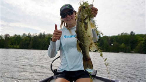 FISH After FISH Dunking Milfoil Beds!