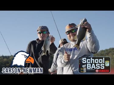 SCHOOL OF BASS: Robert Gee joins Carson-Newman duo on the water