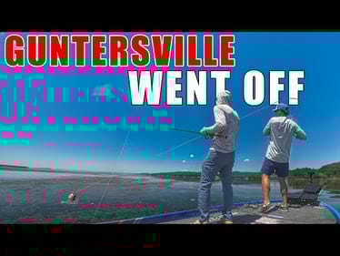 HOW to fish grass on Lake GUNTERSVILLE!