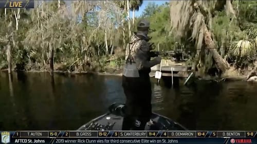 St. Johns River: Walters wrangles a topwater catch