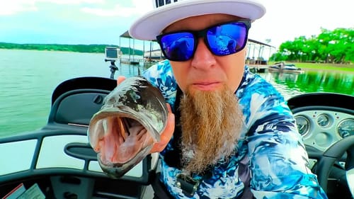 Fishing Docks for BIG BASS and THEY WERE STACKED UP!!!