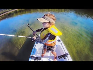 3 Year Old's First Fish Solo