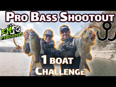 Pro Bass Shootout: 1 Boat Challenge Head To Head