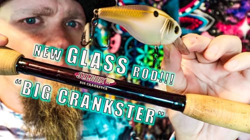 New GLASS Rod St Croix "BIG CRANKSTER", LOST my Net & BROKE the Scales, NOT MY DAY!!!