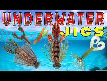 UNDERWATER FOOTAGE OF FINESSE JIGS + BEST JIG TRAILERS!