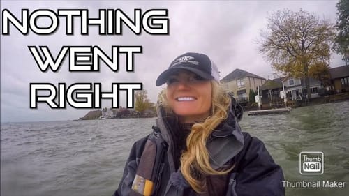 KAYAK musky DOWNS (WILD weather)