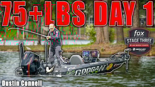 Back 2 Back 5lbers for 2nd PLACE! MLF Stage 3 - Lake Murray - Day 1