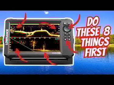 Lowrance Eagle Eye 9 Beginner's Guide – DO THESE 8 THINGS FIRST