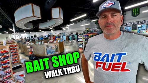 This BAIT SHOP is Loaded with Lures and BASS Boats!