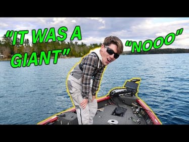 I LOST An Absolute GIANT... And Cried About It (Fall Fishing)
