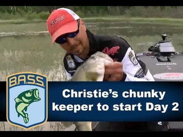 Jason Christie lands a Sam Rayburn keeper