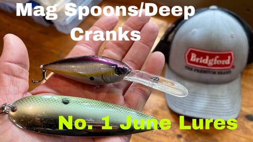 Mag Spoons And Deep Cranks...My System For Summer Success With Them