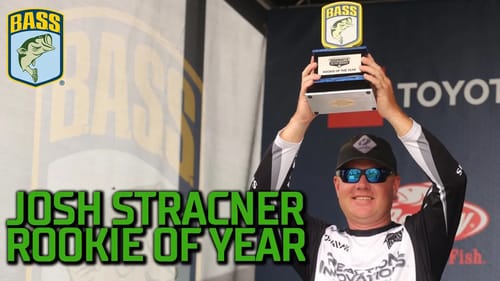 Josh Stracner wins 2021 Bassmaster Rookie of the Year