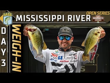 OPEN: Day 3 weigh-in at the Mississippi River