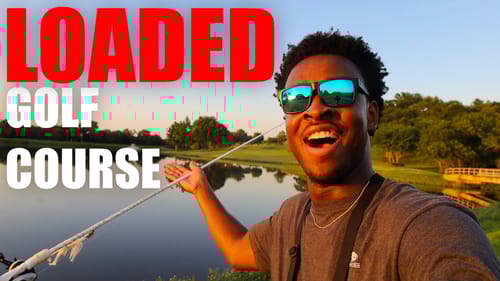 Fishing LOADED TEXAS Golf Course Pond (3 Hour Challenge W/ Multiple Big Fish)