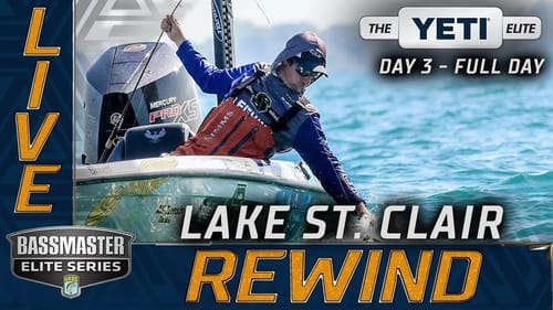 2020 Bassmaster LIVE at Lake St. Clair Day 3 (Saturday)