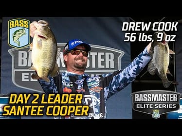 Drew Cook maintains lead at Santee Cooper Lakes with 56 pounds, 9 ounces