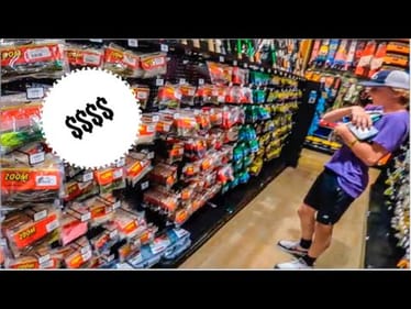 SURPRISE Fishing shopping SPREE (He had NO clue)