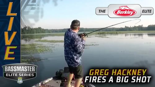 Welcome to the Guntersville party, Greg Hackney!