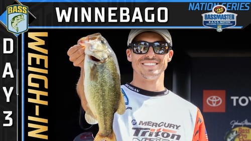 Weigh-in: Day 3 of 2023 B.A.S.S. Nation Regional at Lake Winnebago