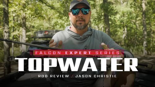 Falcon Expert Topwater Rod – What the PROS fish with it! ft. Jason Christie