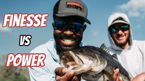 Finesse Fishing Vs Power Fishing Challenge