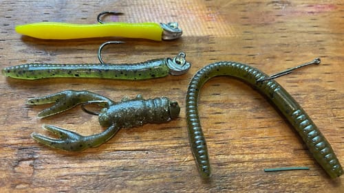 Small Baits That Catch Quality Bass In Public Waters…