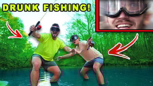DRUNK GOGGLE Creek Fishing Challenge!
