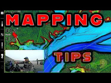 Electronics Tips For Bass Boats (Mapping With Lakemaster VX Premium )