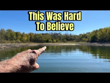 I Couldn’t Believe THIS At First…(On The Water Vid)