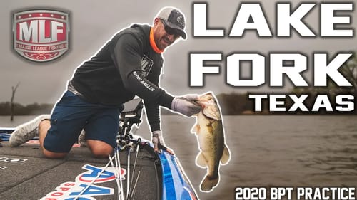 Major League Fishing Practice VLOG - Lake Fork 2020