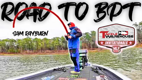 MLF PRO Bass Tournament on SAM RAYBURN LAKE in Texas! (ROAD TO BPT 2024)