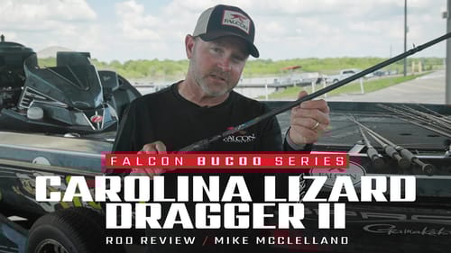 Falcon BuCoo CAROLINA LIZARD DRAGGER II Rod – What the PROS fish with it! ft. Mike McClelland