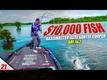 $10,000 Santee Cooper Bass! - 2023 Bassmaster Elite Santee Cooper Lakes (Day 1&2) - UFB S3 E21