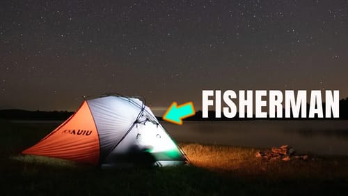 LAKE CAMPING ON an ISLAND! | Fishing the Bass Spawn in Oklahoma