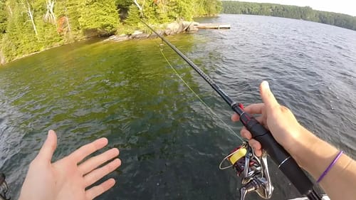 Fishing a Deep Limestone Lake!