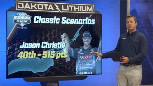 Drama at the Bassmaster Classic cutline late in the season