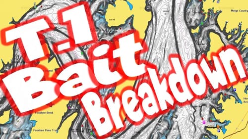 Tournament No.1 Bait Breakdown What We Caught'em on!