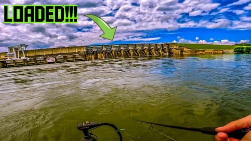 NEW PB Caught at LOADED SPILLWAY!!!