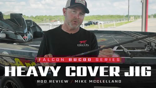 Falcon BuCoo HEAVY COVER JIG Rod – What the PROS fish with it! ft. Mike McClelland
