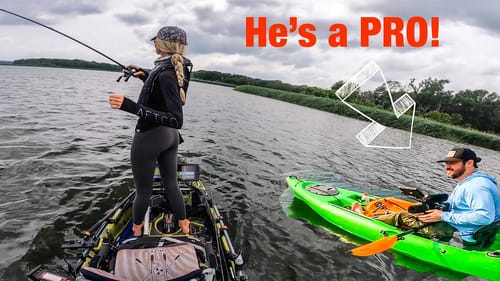 I fished with a PRO videographer (behind the scenes)