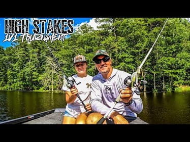 Bass Tournament VS My Daughter!!! || Will She Win?