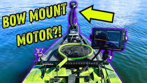 Should You Get A Bow Mount Kayak Motor?  Native Titan X Xi3 Install!