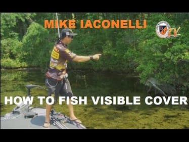 How to Fish Visible Cover with Mike Iaconelli - Bass Fishing Tips, Tricks, and Techniques