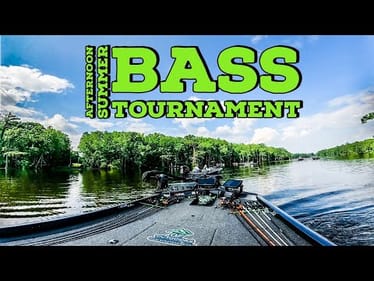 GRINDING For 5 BITES In Afternoon BASS TOURNAMENT.....Did We WIN???