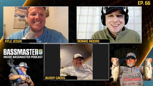 Inside Bassmaster E66: Harris Chain recap including an interview with the Champ Buddy Gross
