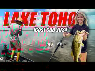 My First ICast Cup with a Special Guest!!! - Lake Toho, Florida